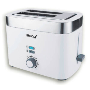 Steba TO 10 Bianco Double Slot Brødrister (2 skiver)
