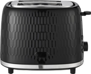 Ströme Brødrister - 2 Skiver, 950W - Sort