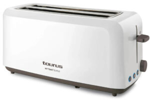 Taurus MyToast Duplo Brødrister - 2 Skiver, 1450W - Hvid