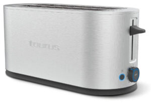Taurus MyToast Duplo Legend 7 Brødrister - 4 Skiver, 1500W - Rustfrit stål