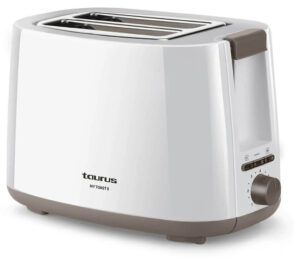 Taurus MyToast II 7 Brødrister - 2 Skiver, 750W - Hvid