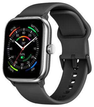 Beafon 201 Smartwatch - 1,85", AMOLED, IP68, GPS, 300mAh – Sort/Sølv