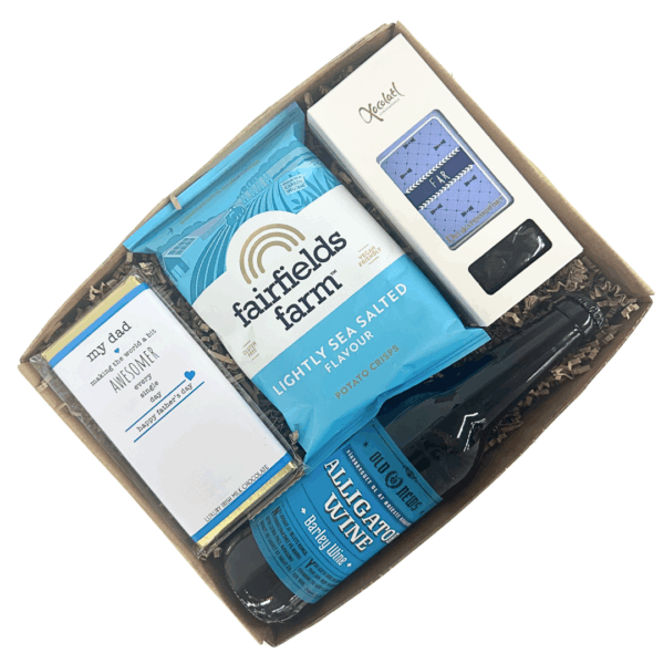 Gave til far | Med øl & snacks