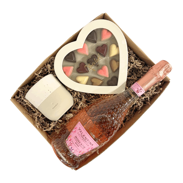 Gave til mor | Mors dags gave med bobler og luksus chokolade