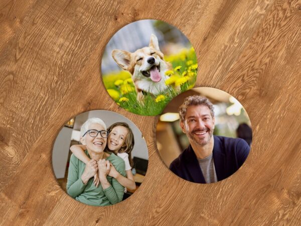 Glasbrikker med Eget Foto