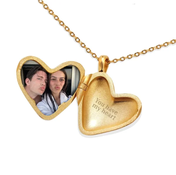 Graverbart Personligt Hjertevedhæng