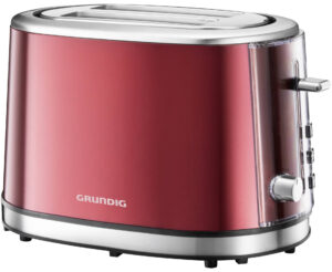 Grundig Red TA 6330 Sense Brødrister 2 skiver - 850W - Rød
