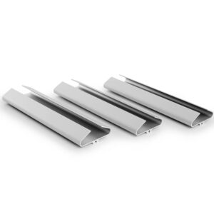 Hex vinglasholder, 30 cm, aluminium, 3-pak