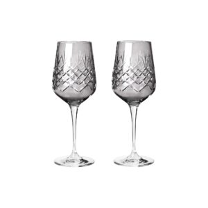 Hvidvinsglas 35 cl - Frederik Bagger - Crispy Madame Dark, Røget - 2 stk. - Vinglas - Tilbud