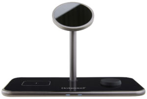 Intenso MB13 Magnetisk Trådløs Oplader - 15W - Sort