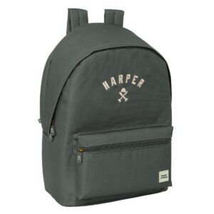 Laptop rygsæk Harper & Neyer +usb harper & neyer Grå 31 x 44 x 18 cm