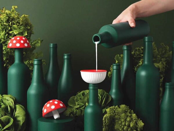 Magic Mushroom Foldbar Tragt