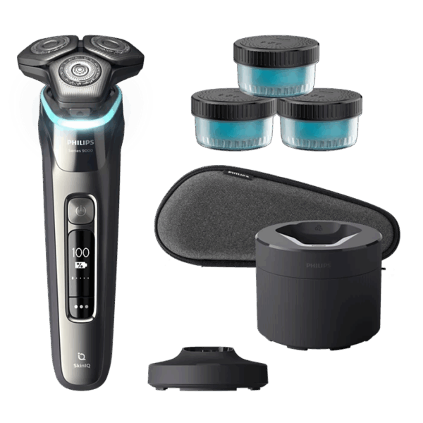 Philips S9974/63 Elektrisk shaver til våd og tør barbering med SkinIQ series 9000