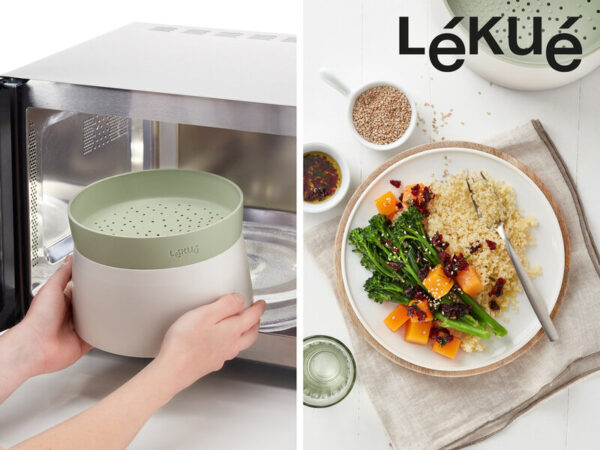 Quinoa- & Riskoger til Microen - Lékué
