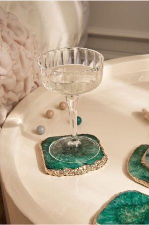 Staycation - Champagnebæger Hip 4-pak - Transparent - Vinglas - - Homeroom