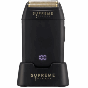 Supreme Trimmer Crunch Double Foil Shaver Black (1 stk)