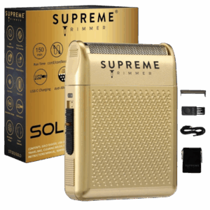 Supreme Trimmer Solo Single Foil Shaver Gold (1 sæt)