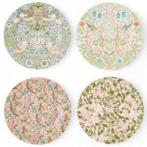 Tallerken 20 cm. 4 stk. multi