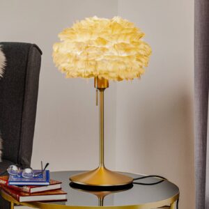 UMAGE Eos mini bordlampe brun/messing