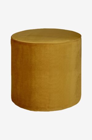 WOOOD - Høj puf Sara - Gul - Fodskamler & puffer - - Homeroom