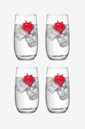 Zelected by Houze - Glas Capri Long Dring 4-p - Transparent - Drinksglas & shotglas - - Homeroom