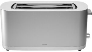 Zwilling Enfinigy Brødrister - 4 Skiver, Optøningsfunktion - Sølv