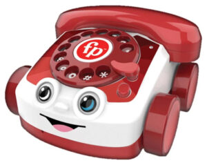 Fisher Price Mattel 80-års Jubilæum Legetøjstelefon - 12+måneder