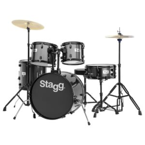 Stagg 5pc 20 Drum Kit Black