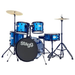 Stagg 5pc 20 Drum Kit Blue