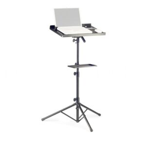 Stagg COS-10 Laptop Stand & Extra Table Black