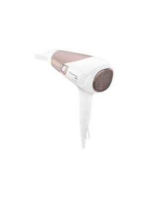 Tefal Hårtørrer Rowenta Studio Dry Glow CV5830F0 - hairdryer - white/orange cashmere metal - 2100 W