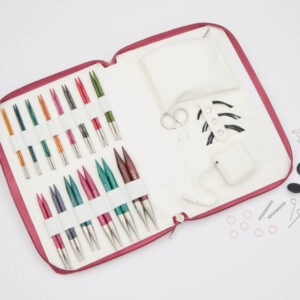 KnitPro Dreamz Udskiftelige rundpindesæt Grande 360Â° Swivel 60, 80, & 100cm 3.0-12.0mm 14 størrelser 13cm