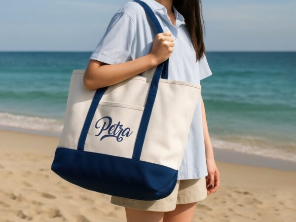 Strandtaske med Eget Design