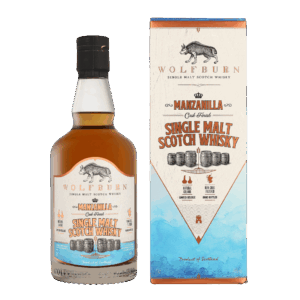 Wolfburn Manzanilla Cask Finish 0.70 liter Whisky med gaveæske