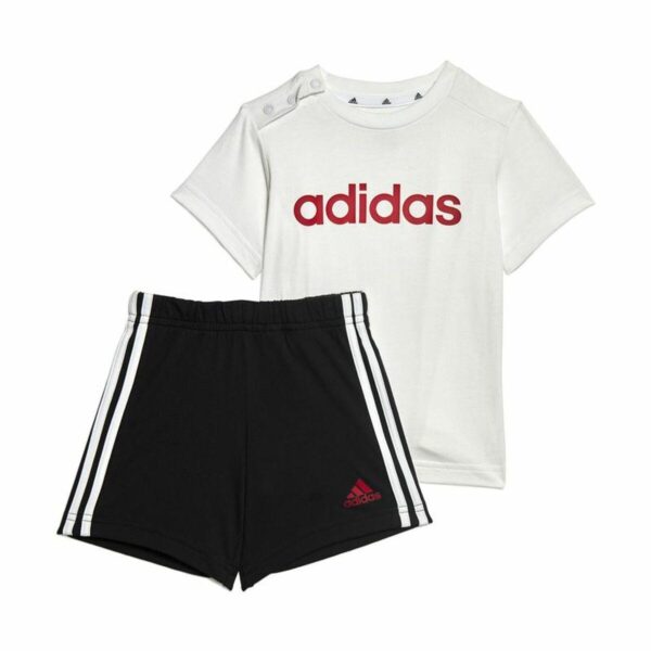 Adidas Lineage sportssæt til baby - hvid (0-12 mdr)
