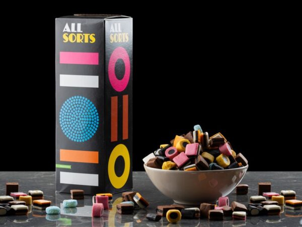 Allsorts Engelsk Lakridskonfekt 1 kg