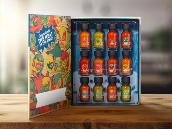 Gaveæske med Stærke Saucer: Viva La Picante! - Thoughtfully