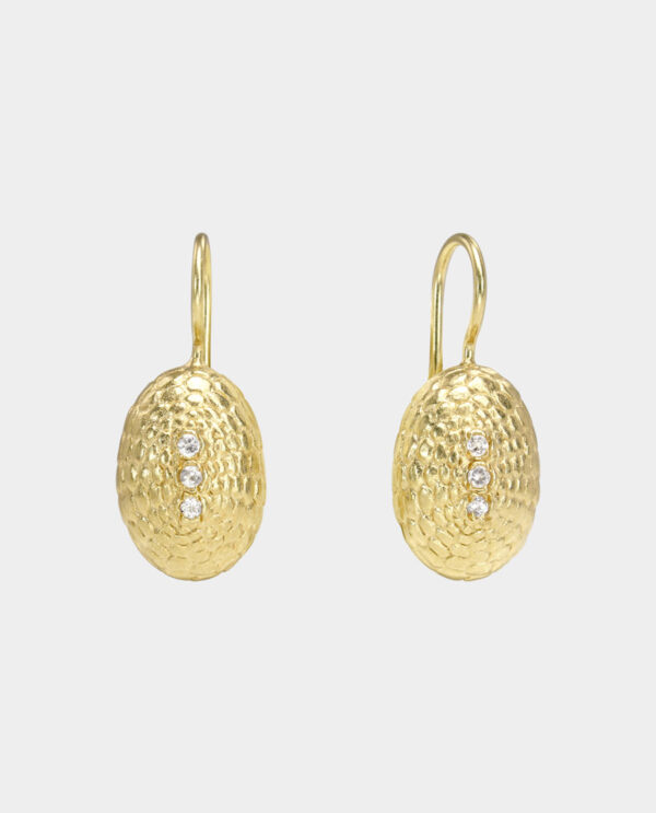 Hera - søpindsvin-øreringe som superellipse