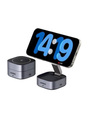 UGREEN 2-in-1 Qi Magnetic Foldable Charging Station (No AC Adapter)