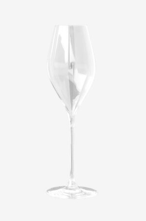 Zelected by Houze - Champagneglas Grace 4-pak - Transparent - Vinglas - - Homeroom