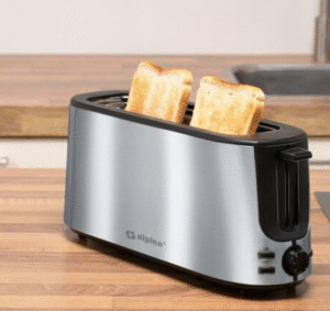 Alpina Brødrister med 7 Indstillinger og Optøningsfunktion