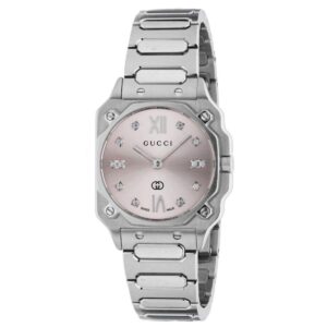 Armbåndsur Gucci YA166501 dameur - sølvfarvet