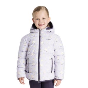 LeMieux AW25 Mini Lila Puffer jakke - 3-4 år