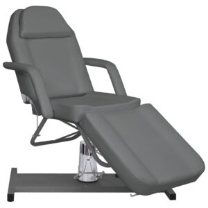 Massagebord 180x62x(87-112) cm grå