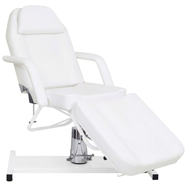 Massagebord 180x62x(87-112) cm hvid