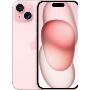 Mobiltelefon Apple iPhone 15 6,1" 128 GB – Lyserød
