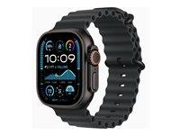 Smartwatch Apple Watch Ultra 2 49 mm – sort titanium med Ocean-bånd