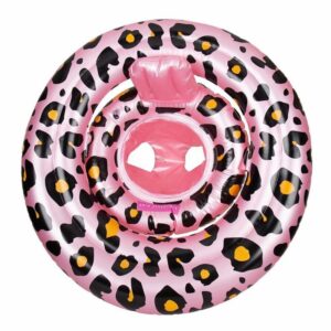 Swim Essentials baby badering - Leopard, pink (0-12 mdr.)