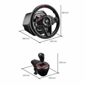 Thrustmaster rat og gearskifter til PC/Xbox - Sort/Grå
