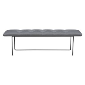 Wendelbo Tip Toe Bench Large L: 155 cm - Black Powder Coated Steel/Remix 3 Col. 143